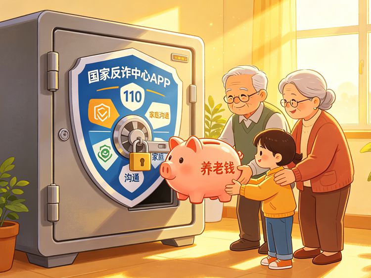 老年人防骗小技巧 家庭防骗约定 国家反诈中心 app
