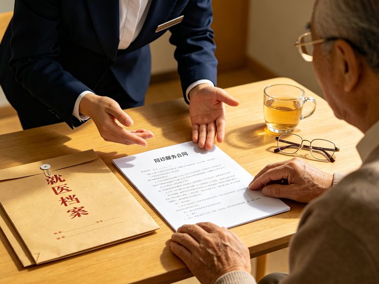 专业陪诊陪同老人看病 医院全程陪护 贴心就医协助服务