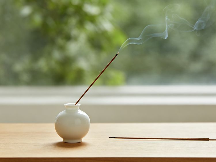 无火香薰 檀香线香 青烟袅袅 嗅觉疗愈 宁静安逸